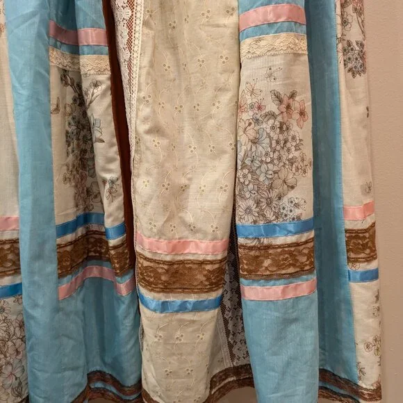 Cottage Core Patchwork Skirt(hand sewn) - Picture 3 of 10